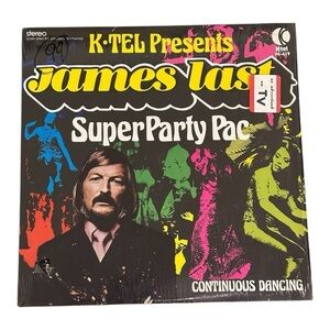 James Last Super Party Pac K-Tel Vinyl LP Continuous Dancing Canada